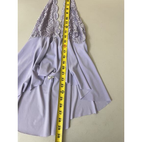 Vtg Y2K Fairy Ballet Ethereal Goddess Babydoll Halter Top M Romantic Doll Dainty - Picture 10 of 11